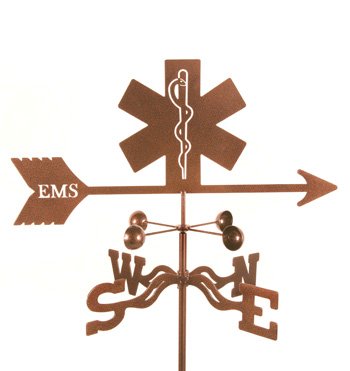 EZ Vane EMS Logo Weathervane