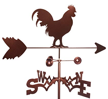 MONTGOMERY INDUSTRIES Rooster Weathervane (Roof Mount Included)